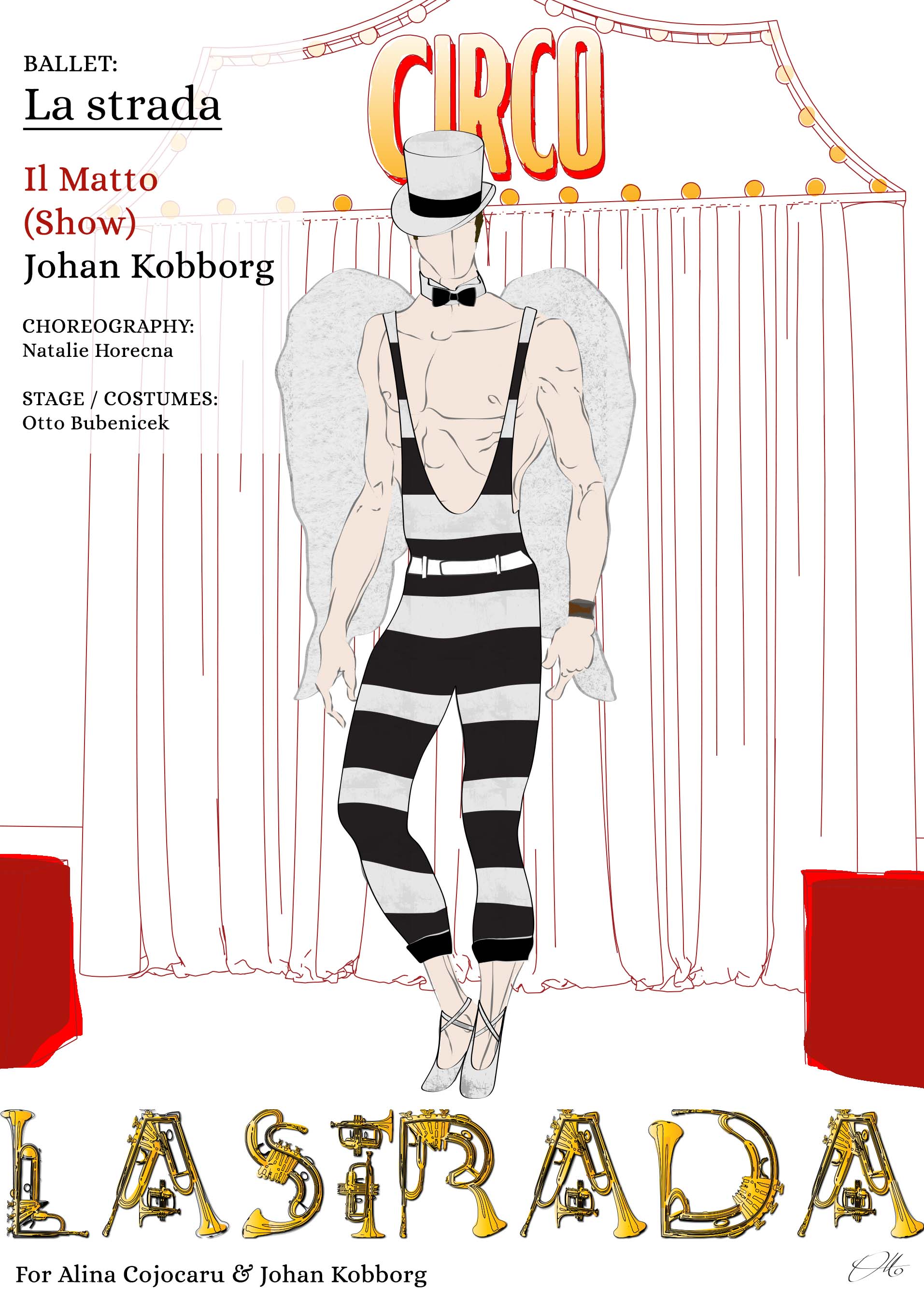 La Strada costume designs 1